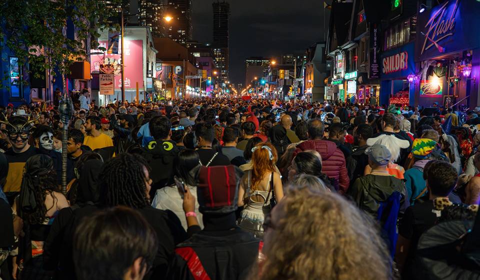 Canada’s biggest free Halloween party will shut down 6 blocks in Toronto this October with street DJs and patio pop-ups