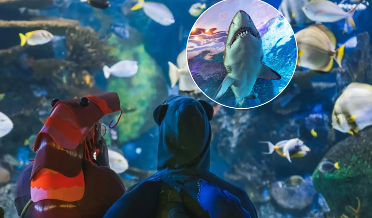 Toronto’s Ripley’s Aquarium is hosting a spooky after-hours Halloween party this month with sharks, themed cocktails, and tarot