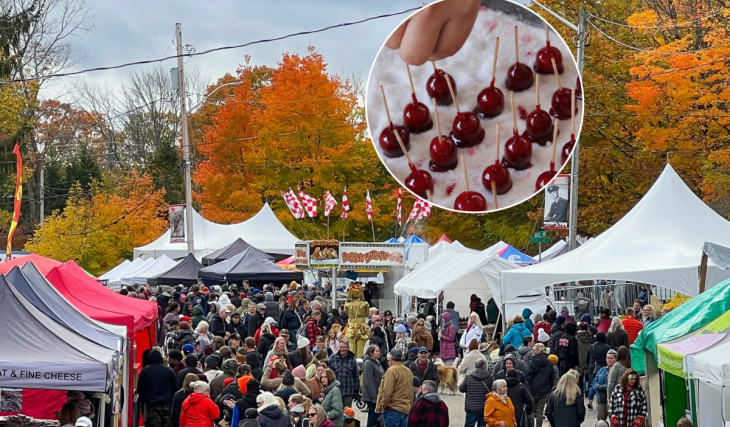 Cette charmante petite ville au nord de Toronto organise ce week-end un festival de la canneberge de trois jours