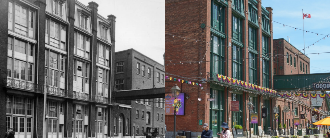 In 1837, Toronto’s Distillery District produced millions of gallons of whiskey; now, it’s a pedestrian village and home to a beloved Christmas market