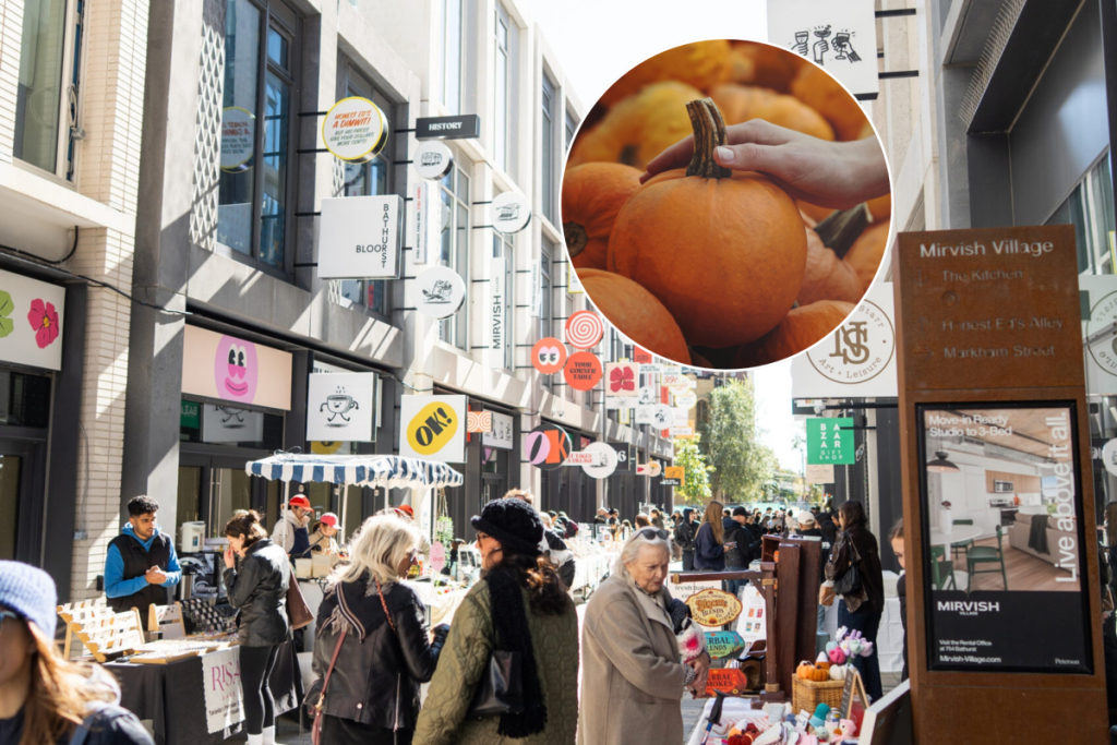 L’historique Honest Ed’s Alley de Toronto distribue des citrouilles gratuites cette semaine, juste à temps pour Halloween