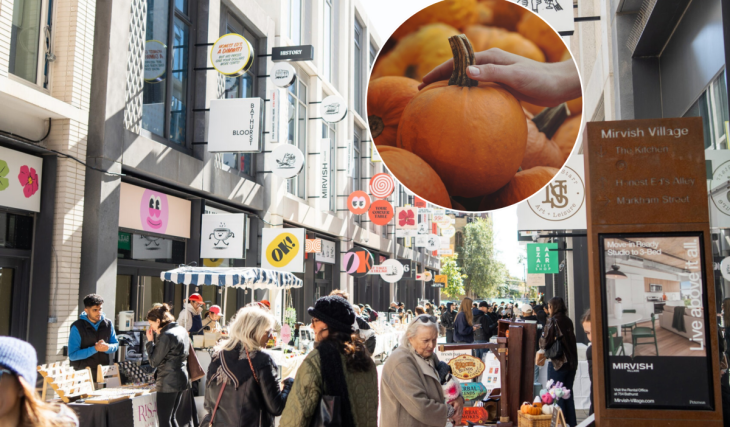Toronto’s Honest Ed’s Alley is giving away free pumpkins this week just in time for Halloween
