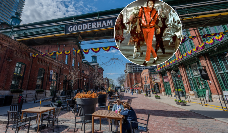 Toronto’s Distillery District is hosting free Thriller dance lessons this Halloween