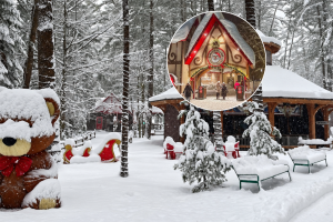 This magical Christmas attraction just over 2 hours from Toronto feels like a real-life snow globe