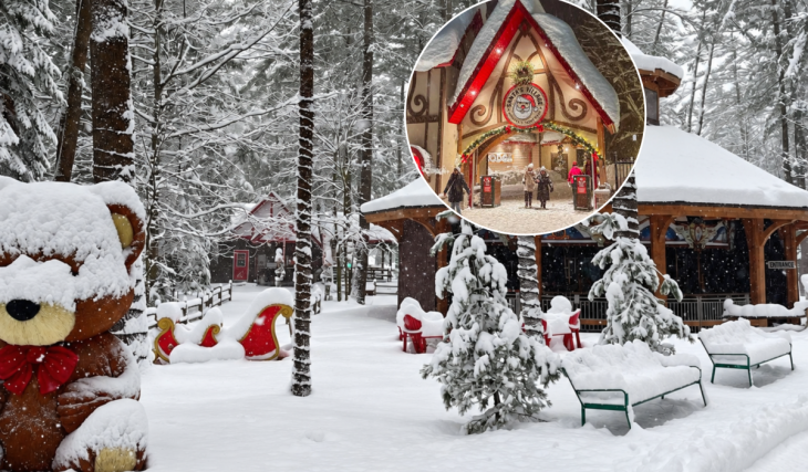 This magical Christmas attraction just over 2 hours from Toronto feels like a real-life snow globe