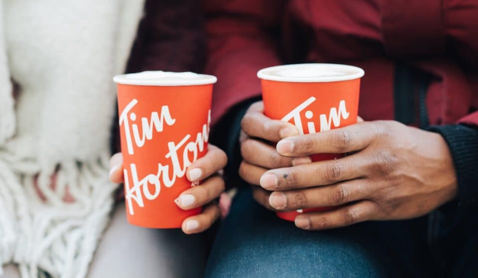 Goodbye Double-Cupping: Tim Hortons Switches To Recyclable Cardboard Sleeves Next Month