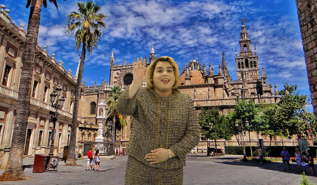 Así sería Paquita Salas si fuera sevillana