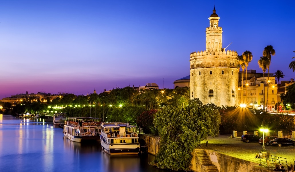 La Torre del Oro lucirá un espectáculo de mapping en homenaje a la vuelta al mundo