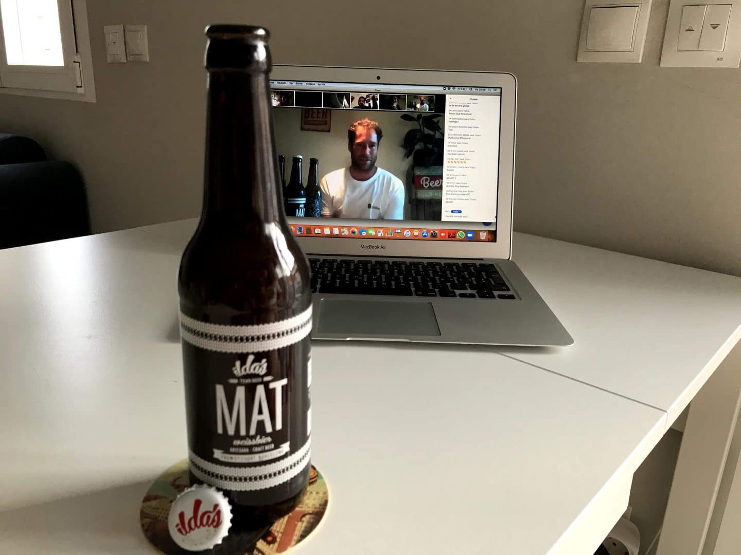 Así disfruté de una cata virtual de cerveza en pleno confinamiento