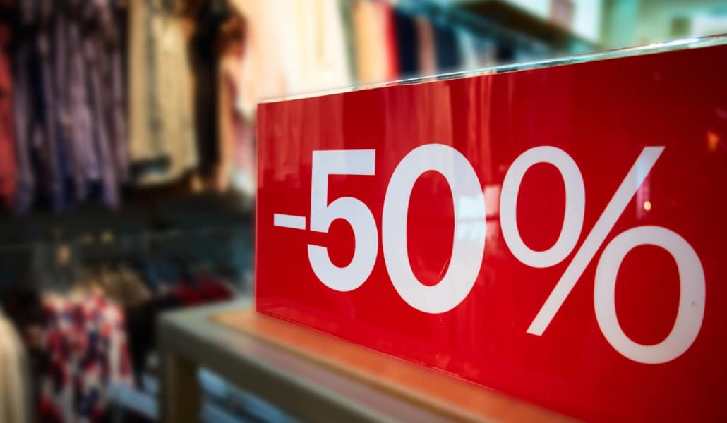 Se suspenden las rebajas en las tiendas