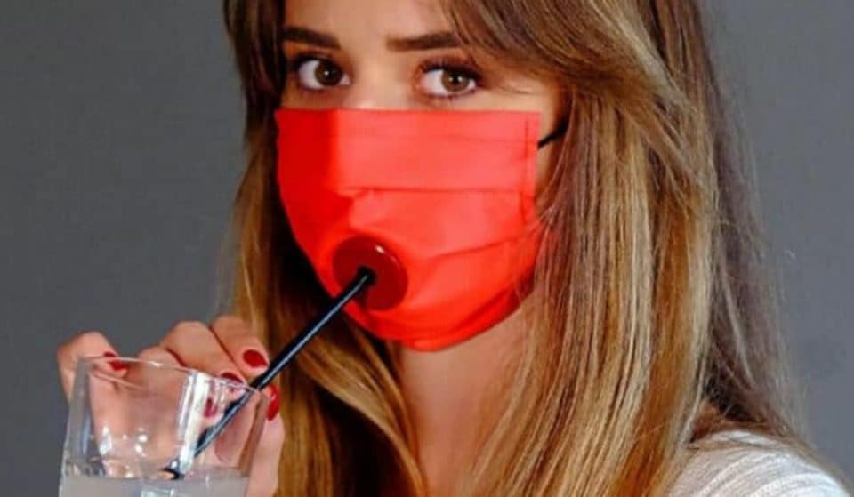 Drinksafe: ahora puedes beber sin quitarte la mascarilla
