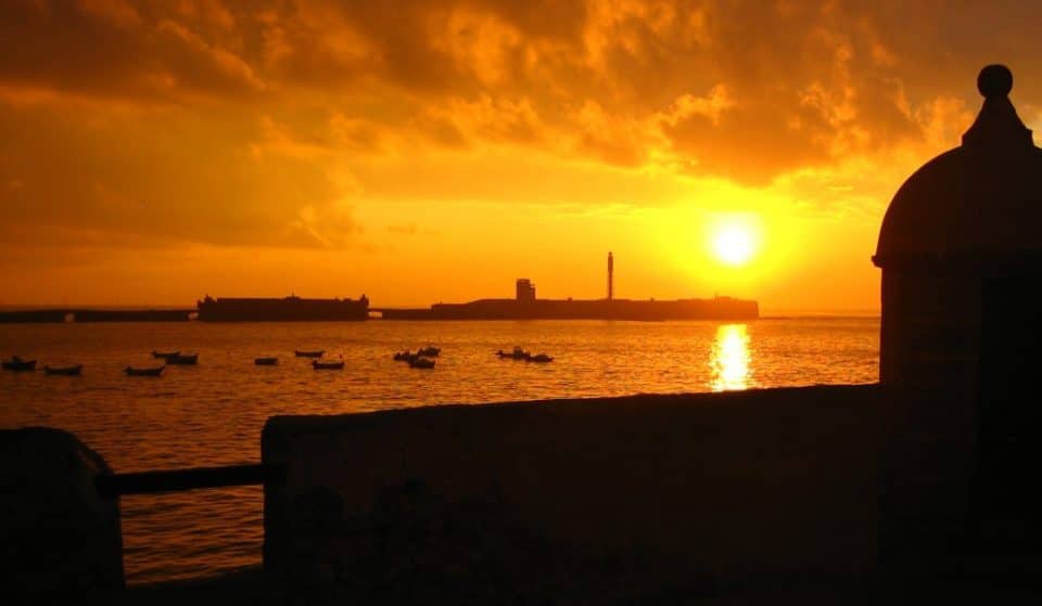 El mejor atardecer de Andalucía es el de La Caleta