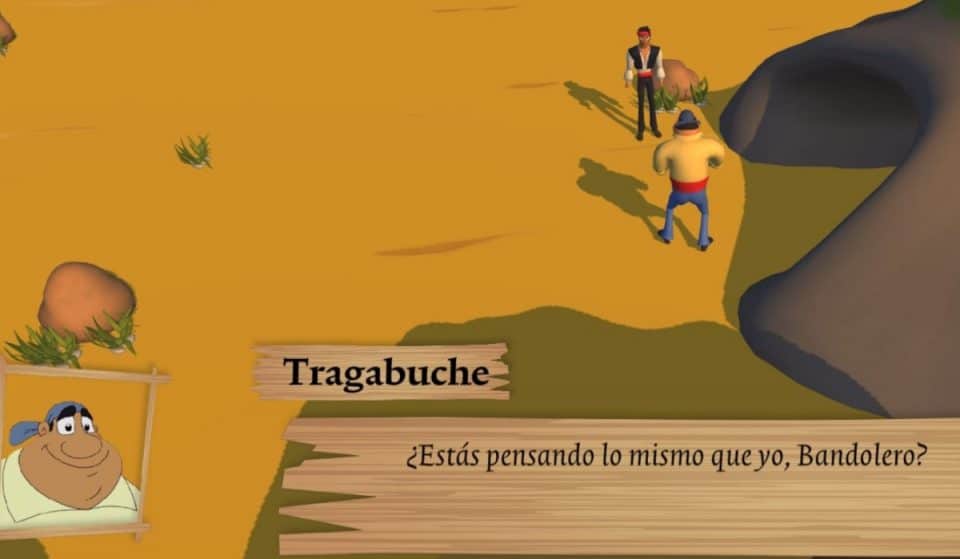 ‘Tragabuche, er videjuego’ inspirado en Bandolero en el que recorres Andalucía