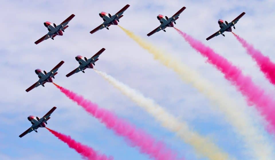 La Patrulla Águila surcará el cielo de Sevilla este miércoles de ‘Feria’