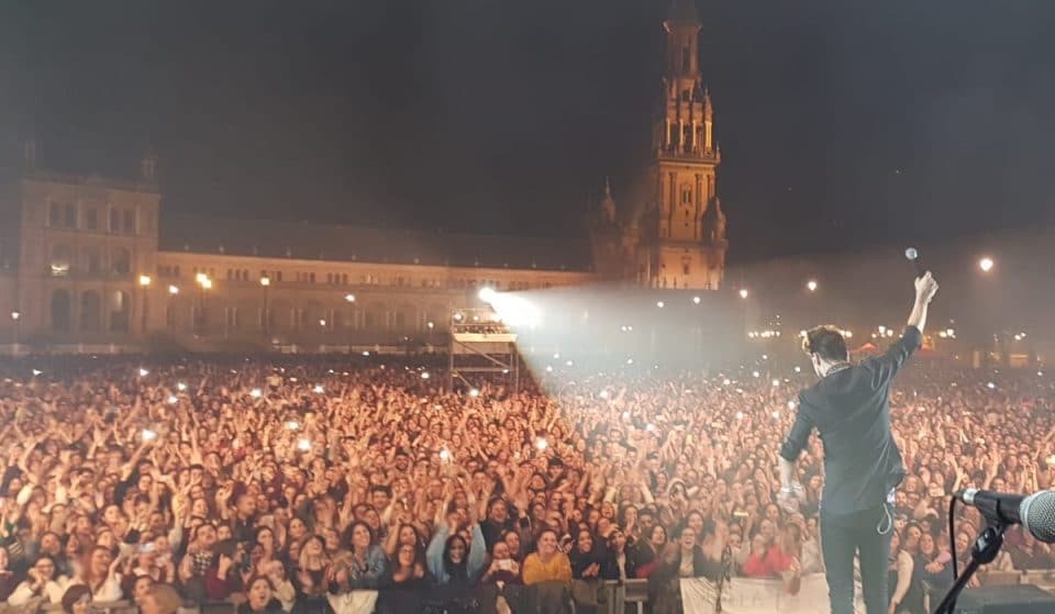Estudian utilizar la Plaza de España como escenario para celebrar conciertos