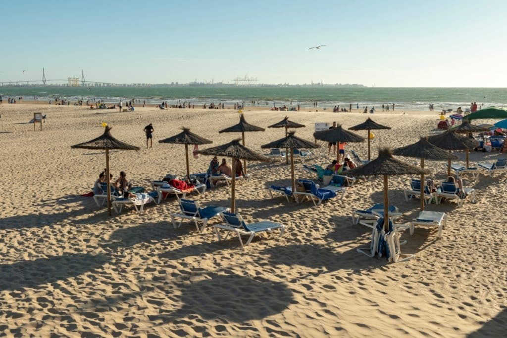 Plage de Valdelagrana à El Puerto de Santa María
