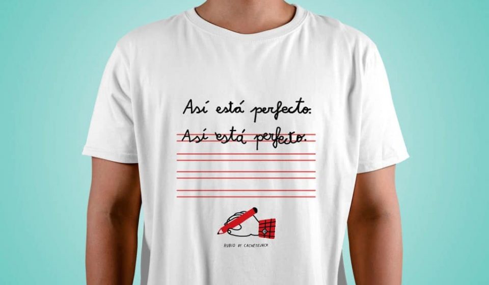 La nostalgia de los cuadernillos Rubio, ahora en camisetas