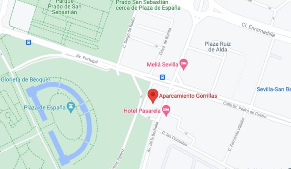 Google Maps nombra ‘Aparcamiento de gorrillas’ al descampado junto a Capitanía