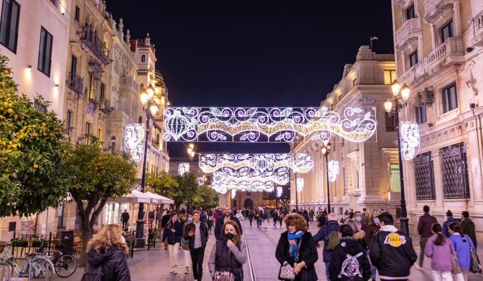 Will the Christmas lights be turned on this year in Seville?