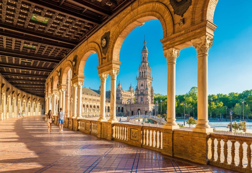 Arquitectos Sevilla Plaza de España