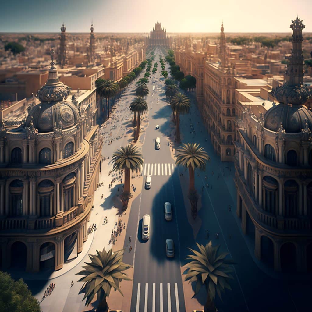 Sevilla 2100 Avenida de la Constitución