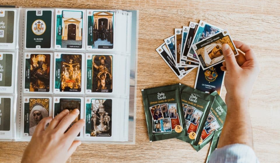 ‘HolyCards’, los cromos de la Semana Santa: la última sensación sevillana