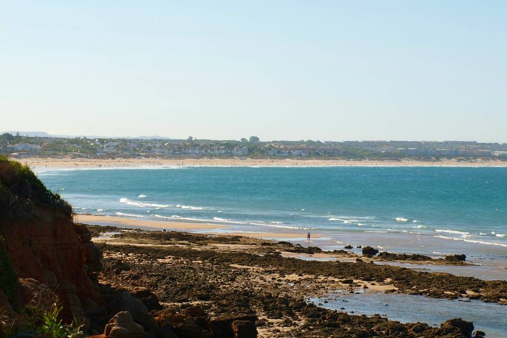 Plage de la Barrosa à Chiclana de la Frontera