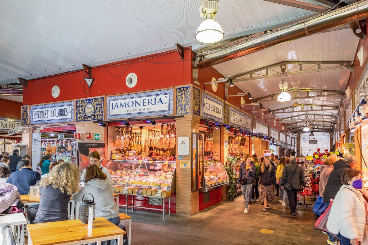 Mercado de Triana en Sevilla