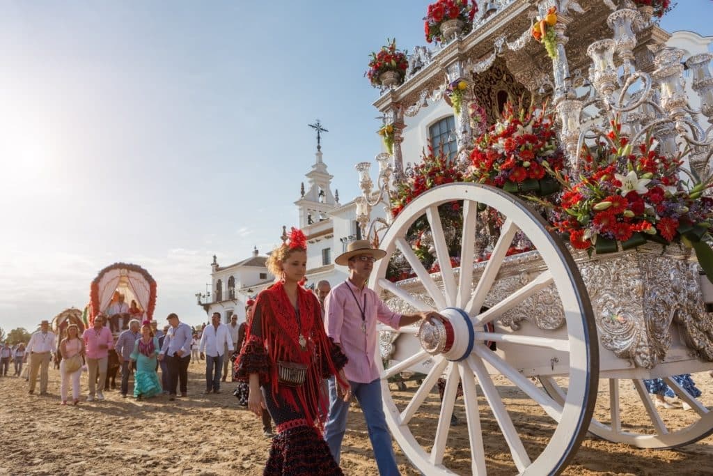 Cortes de tráfico Rocío Sevilla 2023
