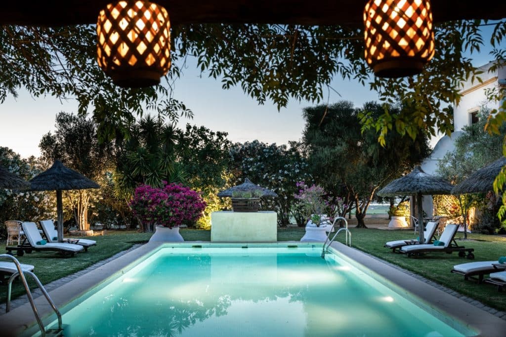 Hacienda de San Rafael hoteles románticos Sevilla