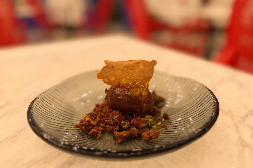 Postres menú degustación