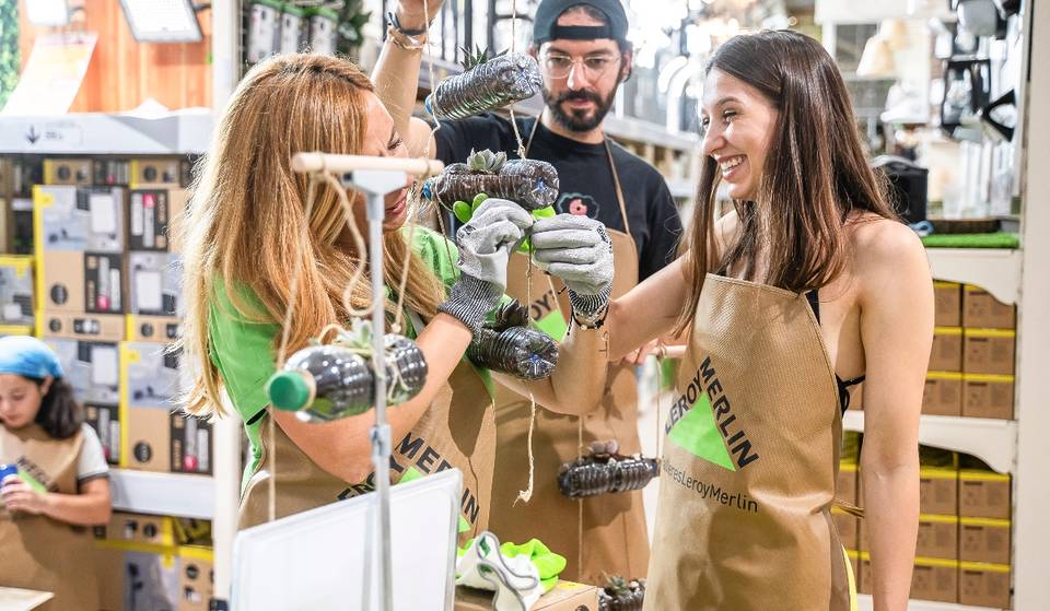 Taller gratuito en Leroy Merlin para crear un minihuerto con plantas aromáticas
