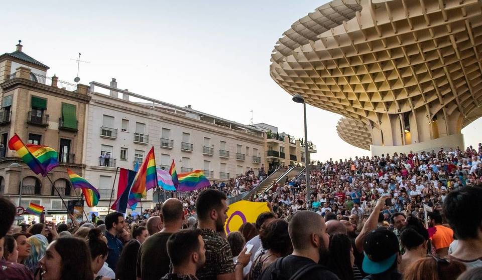 LGTBI+ Pride Guide in Seville: poster, parades, neighborhood activities, and all the free concerts in 2026
