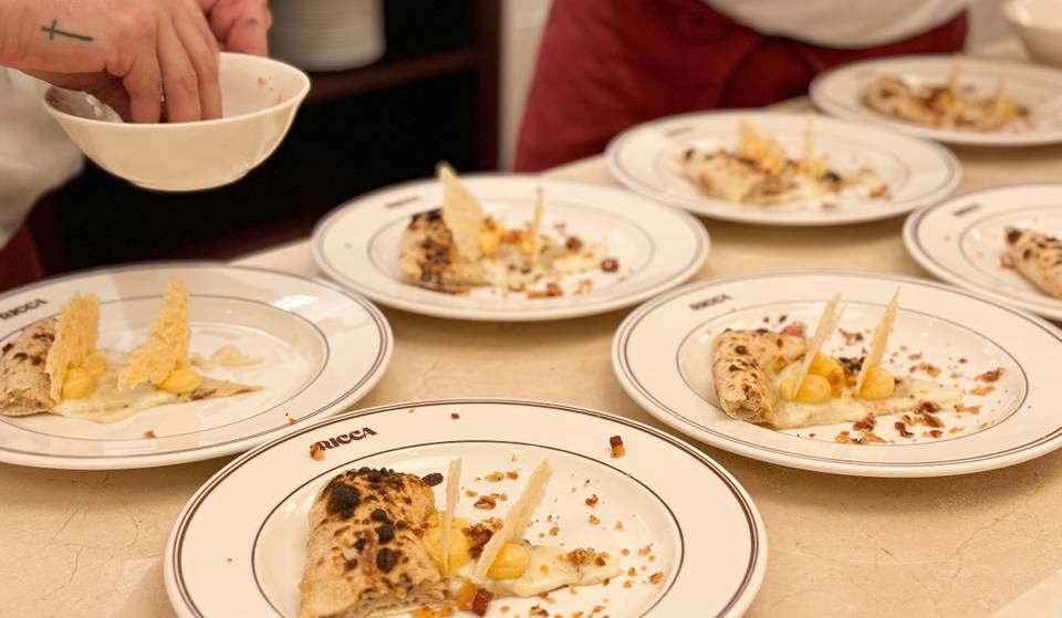 Lo nuevo de Ricca, el menú degustación de pizzas que saciará tus antojos