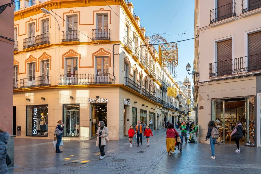 Compras Navidad Sevilla Sierpes Tetuán