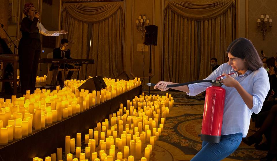 Candlelight sorteará un extintor entre sus asistentes para apagar las velas tras cada función