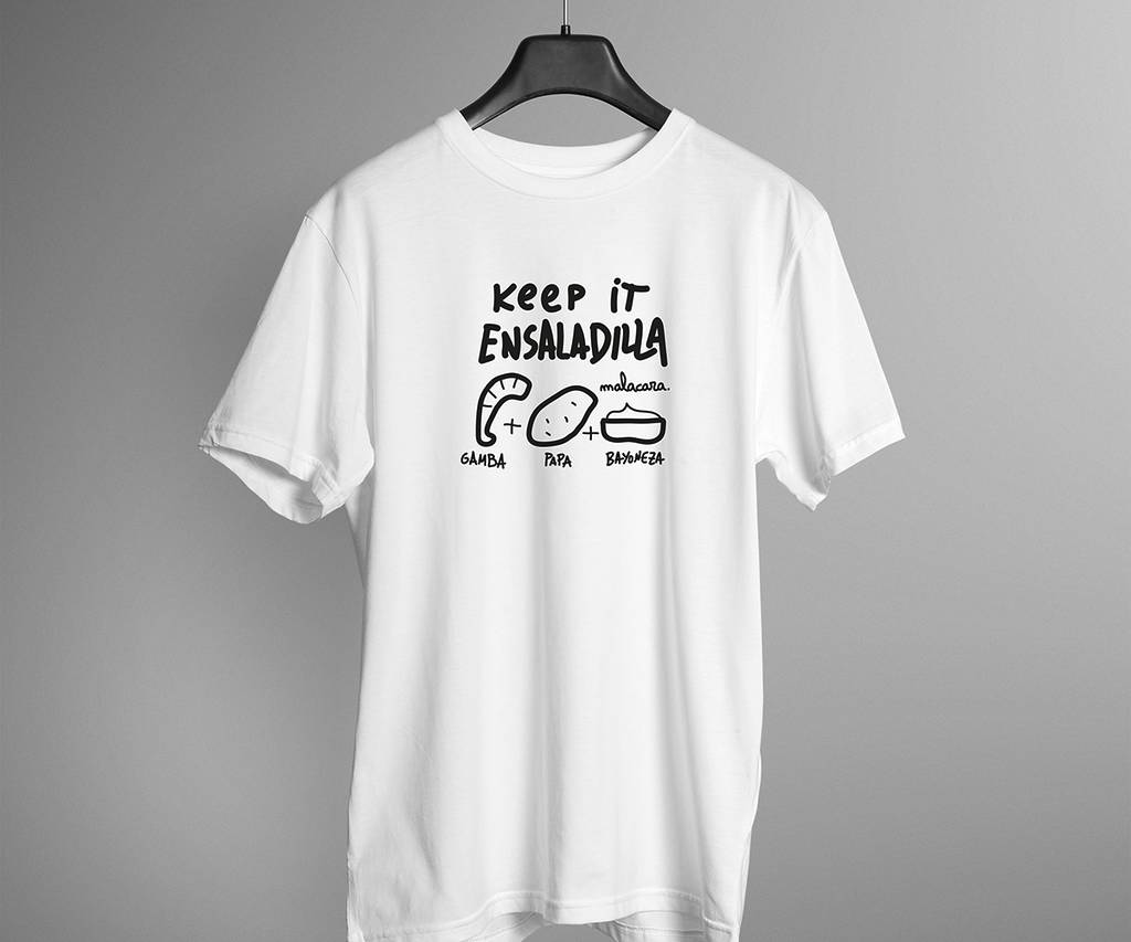 malacara_ensaladilla t-shirt cadeaux
