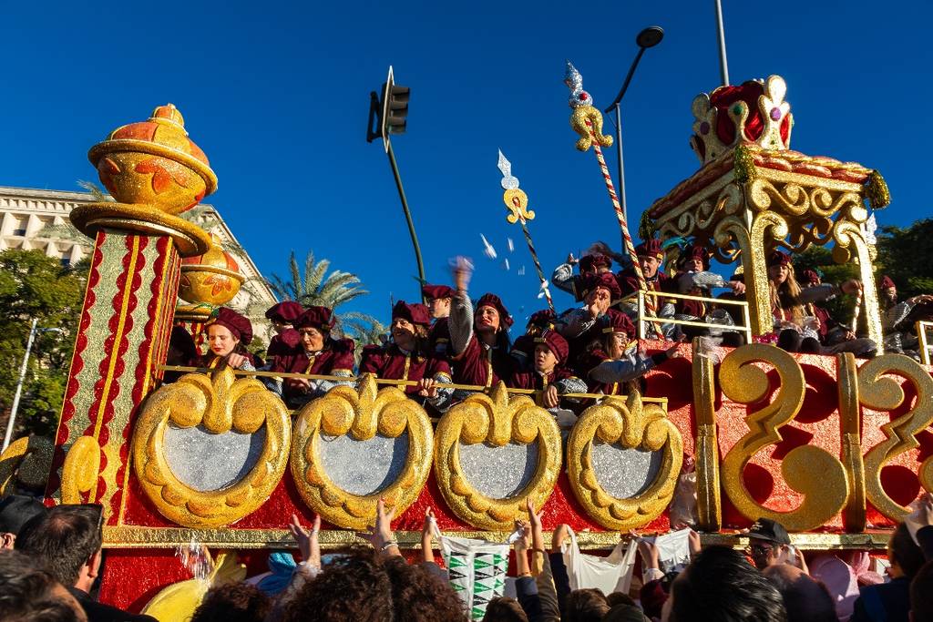 Séville Cavalcade des Rois Mages pluie