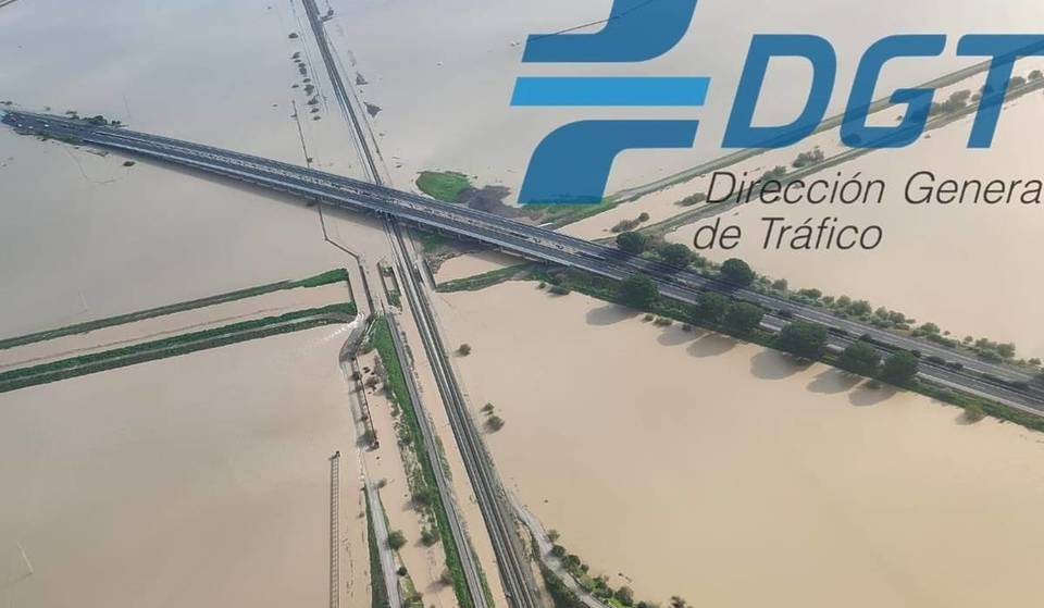 The AP-4 Seville-Cadiz is still cut: some images of the Guadalquivir today