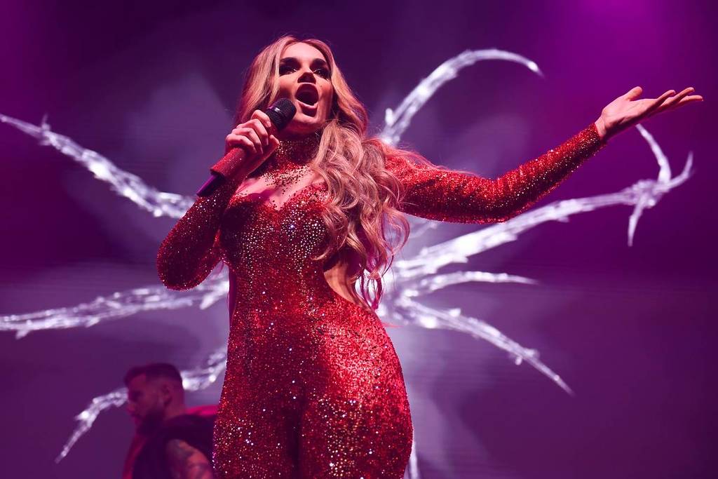 Écran géant Melody Alameda Eurovision