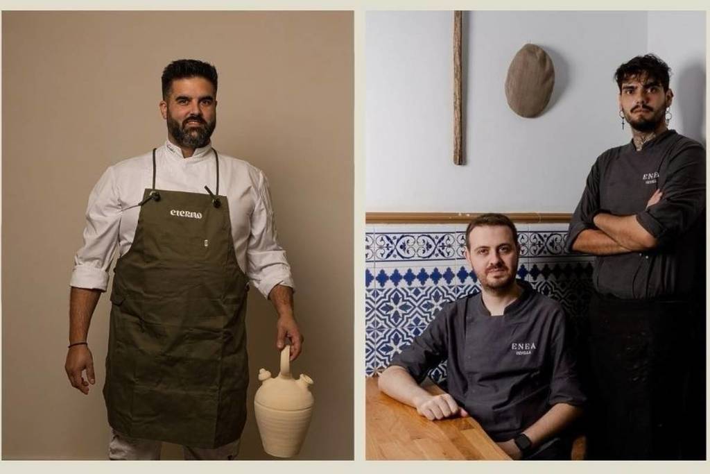 Four hands dinner Enea and Eterno