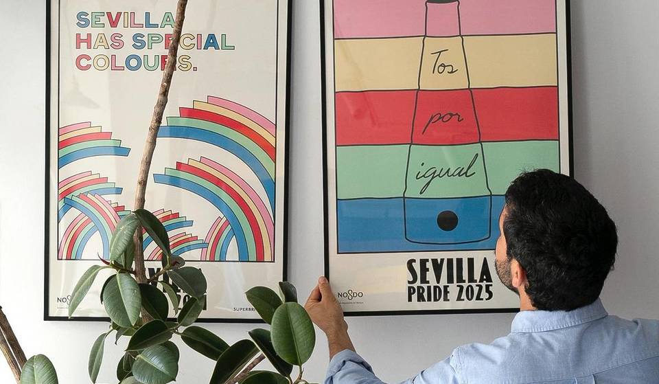 ‘Tos por igual’: Superbritánico firma el cartel del Orgullo 2025 en Sevilla