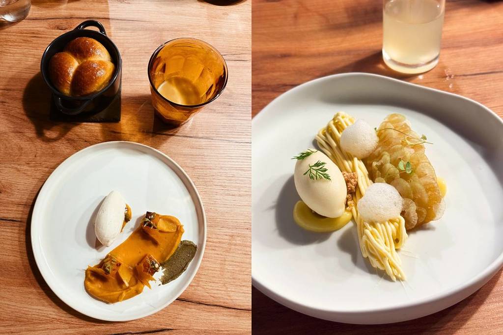 El único «restaurante de postres» de Sevilla está en Triana: alta pastelería, apta para intolerancias y en 4 pases que te volarán la cabeza