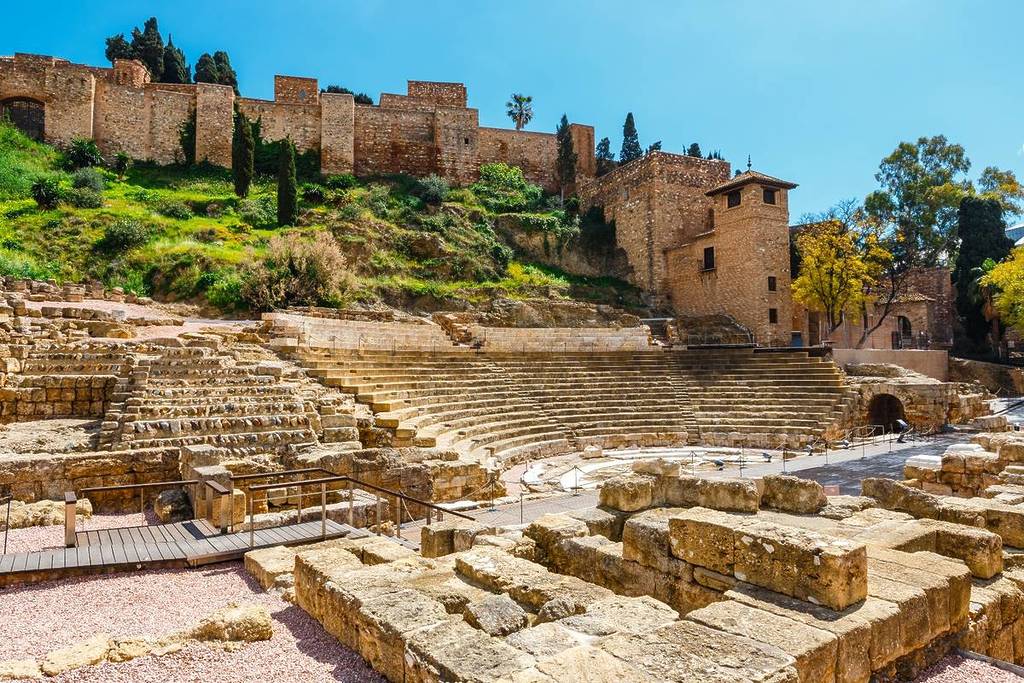 Alcazaba and Gibralfaro Castle, Málaga