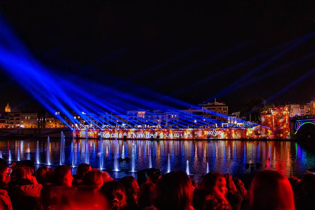 Navigalia mapping Navidad Sevilla 2025 2026