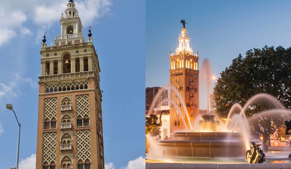 The replica of Seville’s Giralda hidden 8,000 kilometers away: it’s located in the world’s first shopping mall in the United States