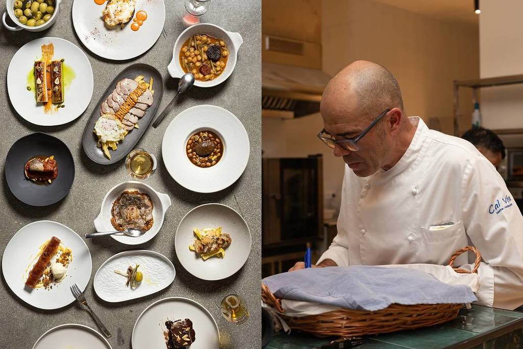Cal Viva anniversary menu