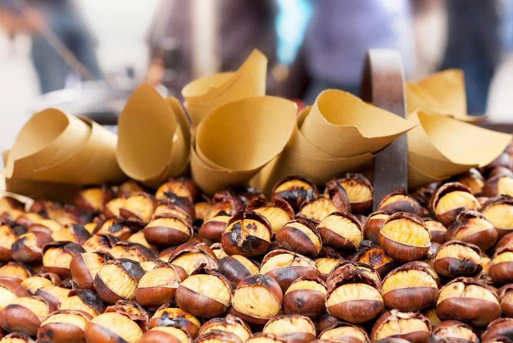 Popular chestnut toast