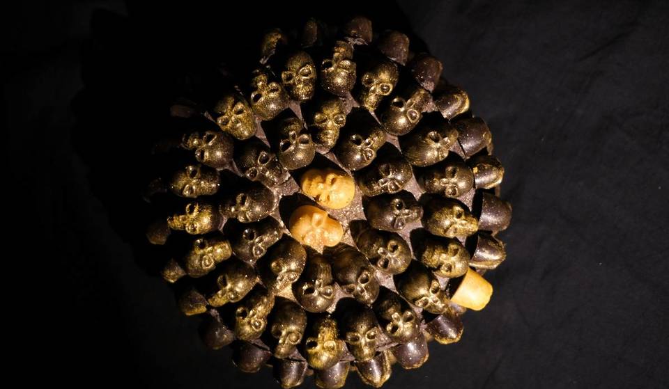 Un gâteau d&rsquo;Halloween d&rsquo;inspiration mexicaine : végétalien, sans gluten et disponible à Séville pour une durée limitée.