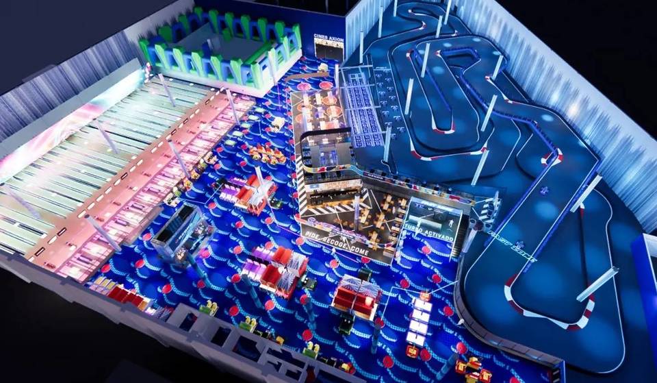 Seville opens Europe’s largest leisure center: 24 bowling lanes, inflatables, cinema and indoor karting